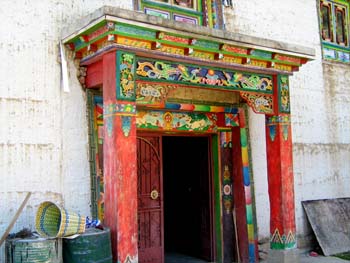 tibetan door